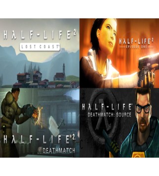 Half-Life 2: Lost Coast + Half-Life 2: Episode One + Half-Life 2: Deathmatch + Half-Life Deathmatch: Source Bundle Gift Steam Ke
